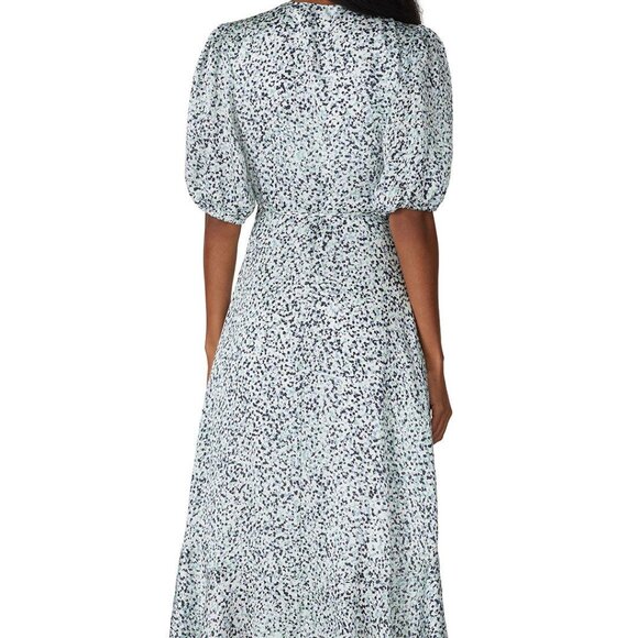 Club Monaco, Easy Midi Wrap Dress 14 - Picture 4 of 11